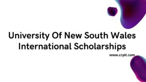 University Of New South Wales (UNSW) International Scholarships