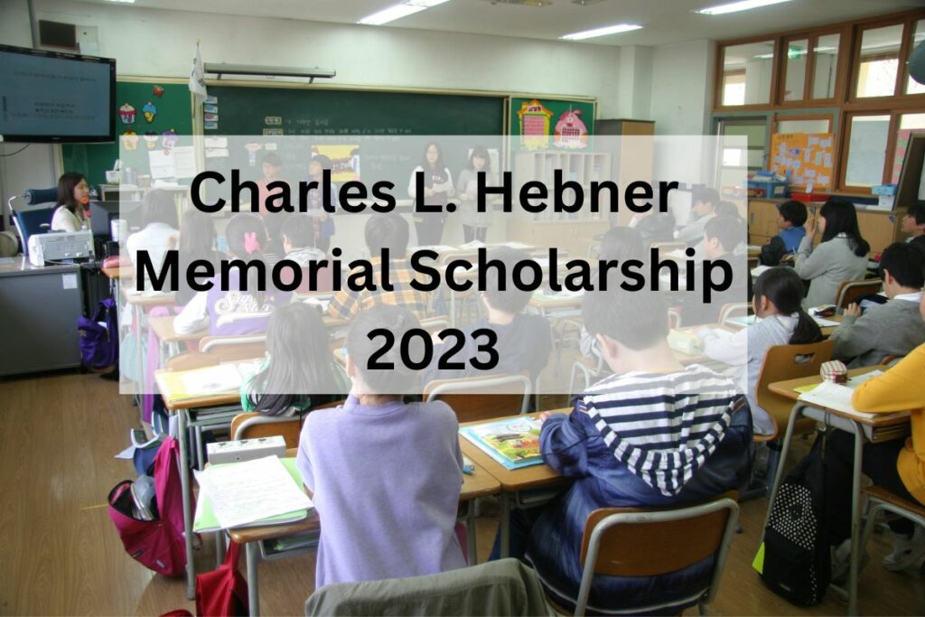 Charles L. Hebner Memorial Scholarship 2023