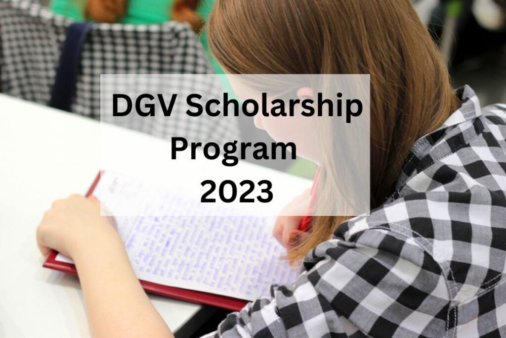 DGV Scholarship Program 2023