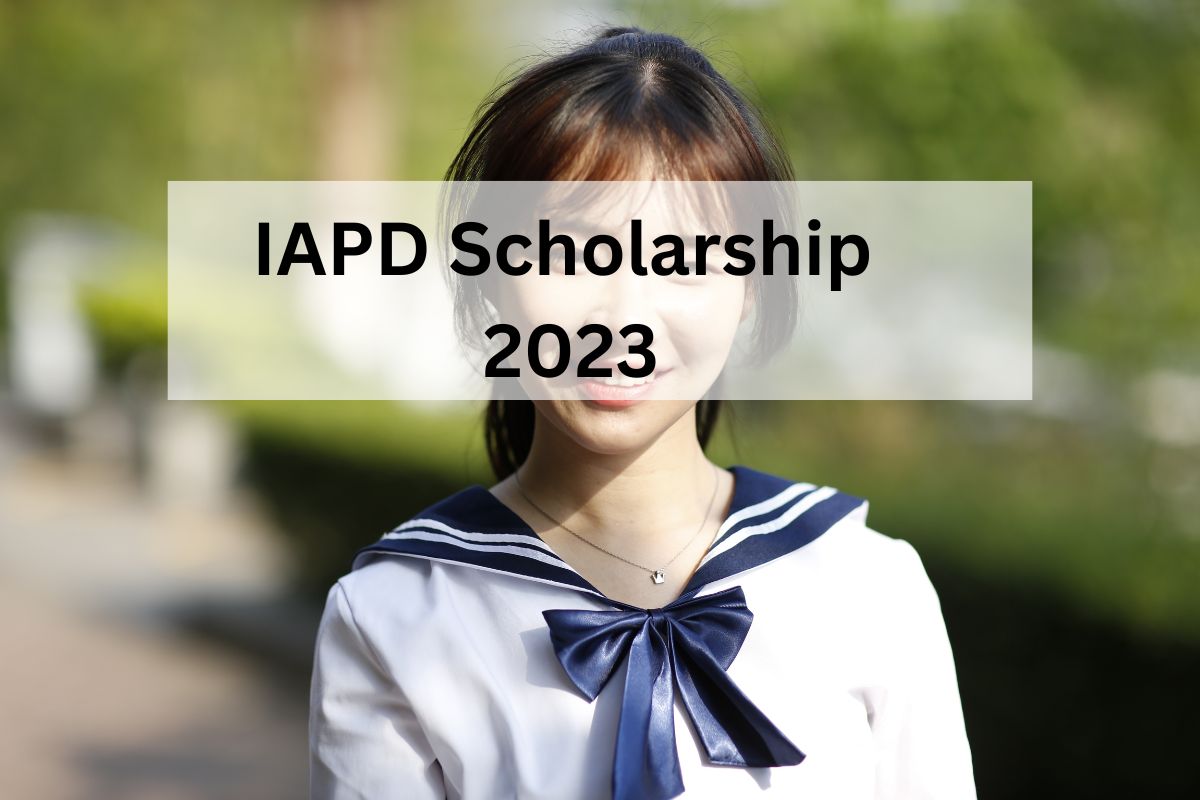 IAPD Scholarship 2024 – Application Form, Last Date