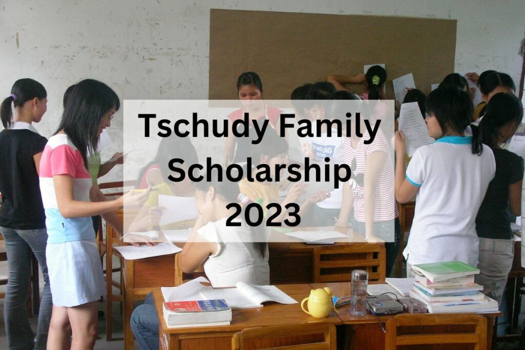 Tschudy Family Scholarship 2023